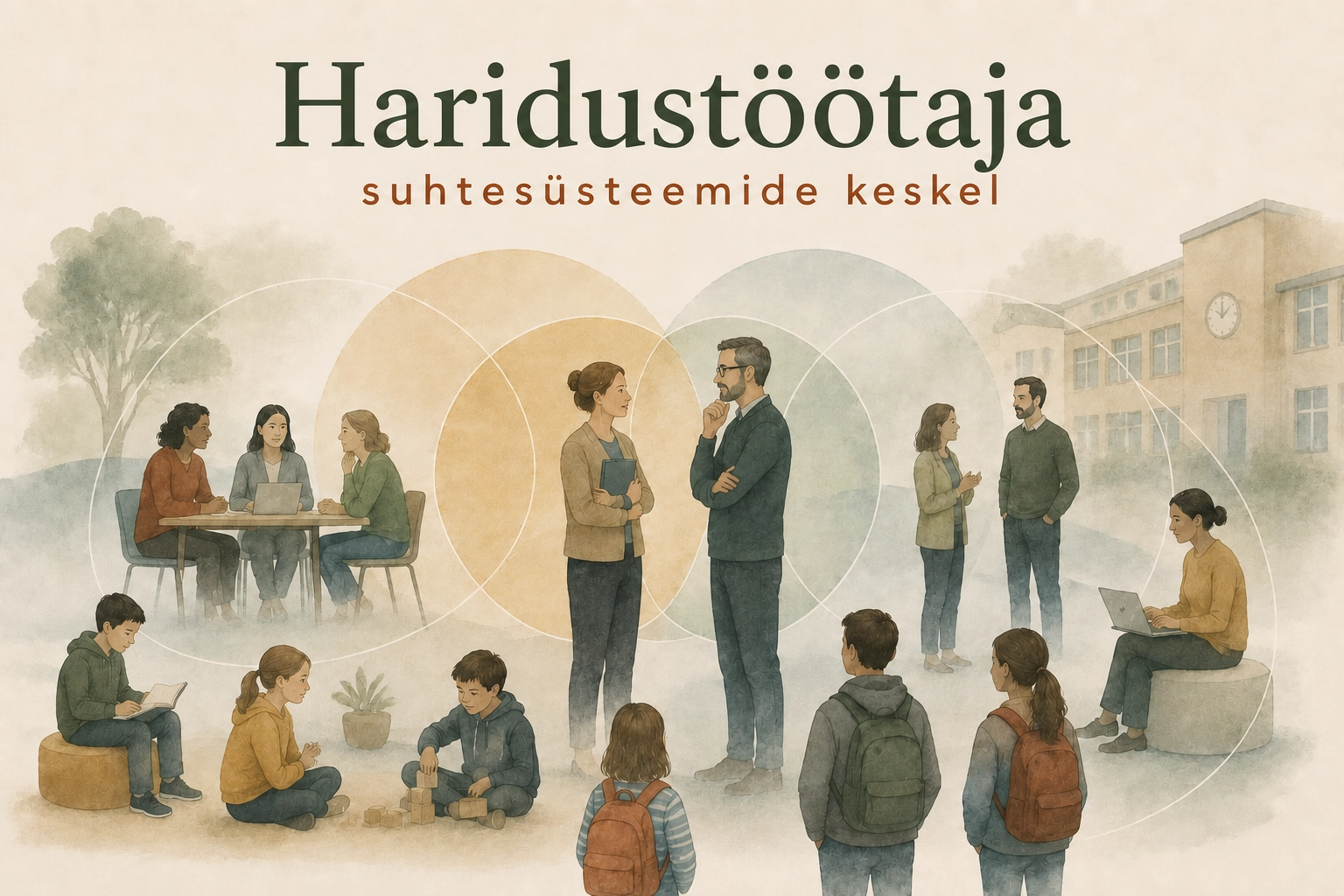 Haridustöötaja suhtesüsteemide keskel
