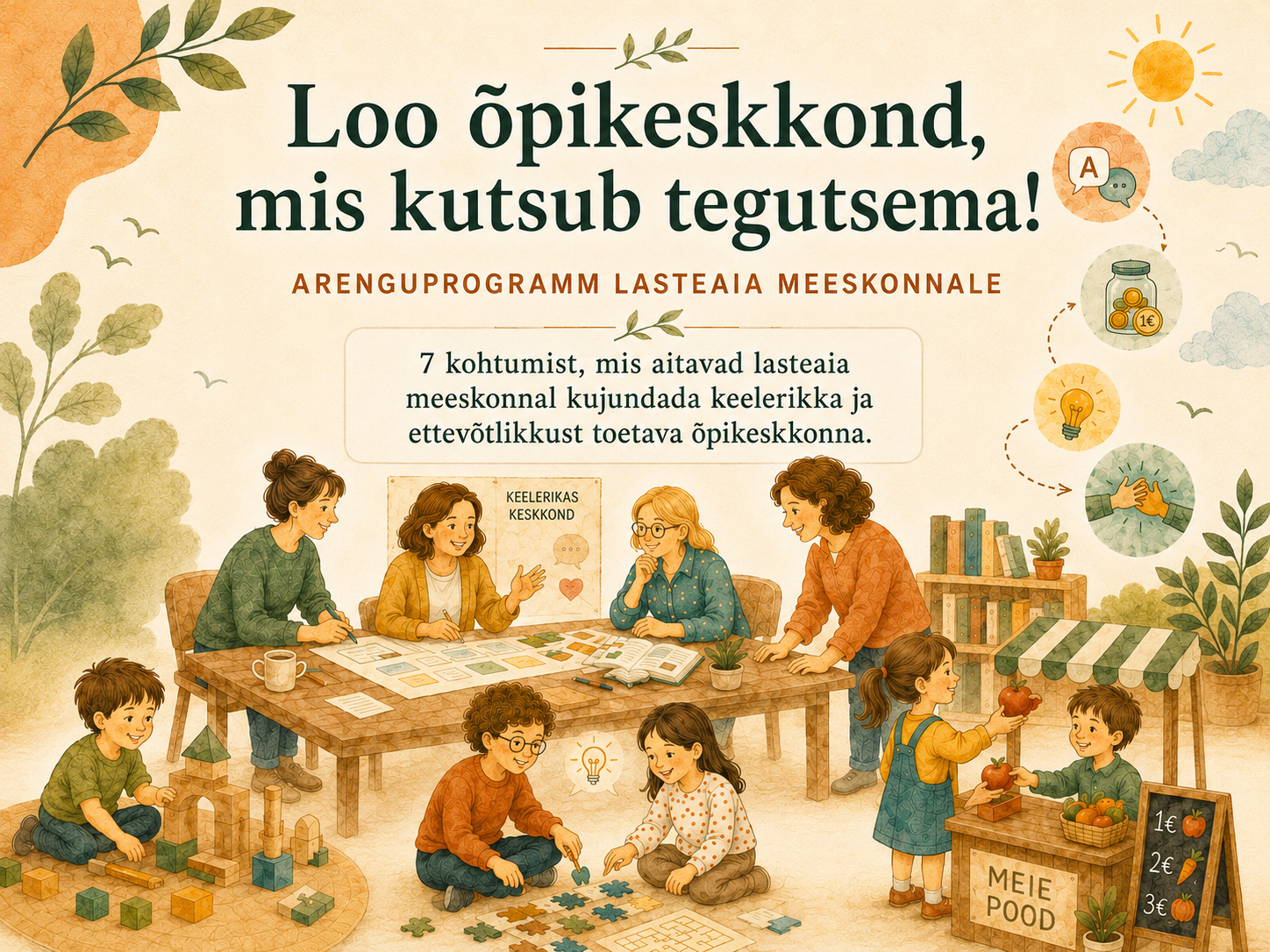 Loo õpikeskkond, mis kutsub tegutsema!